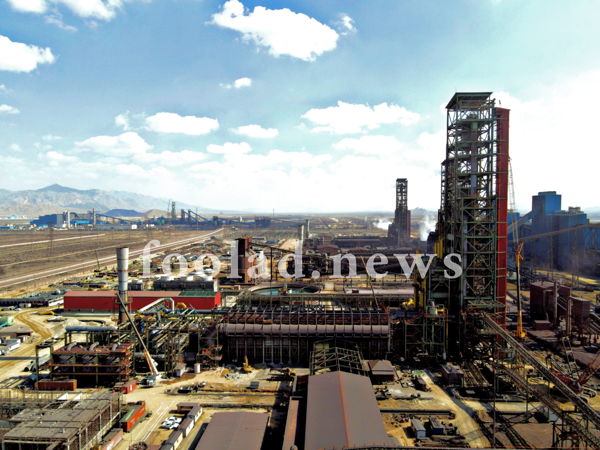 تولید ماهانه میلگرد آجدار